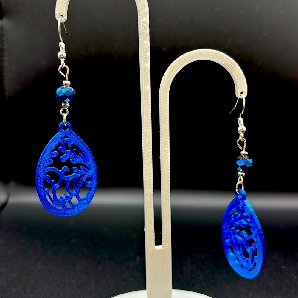 Teardrop Earrings - Picture 6 of 6